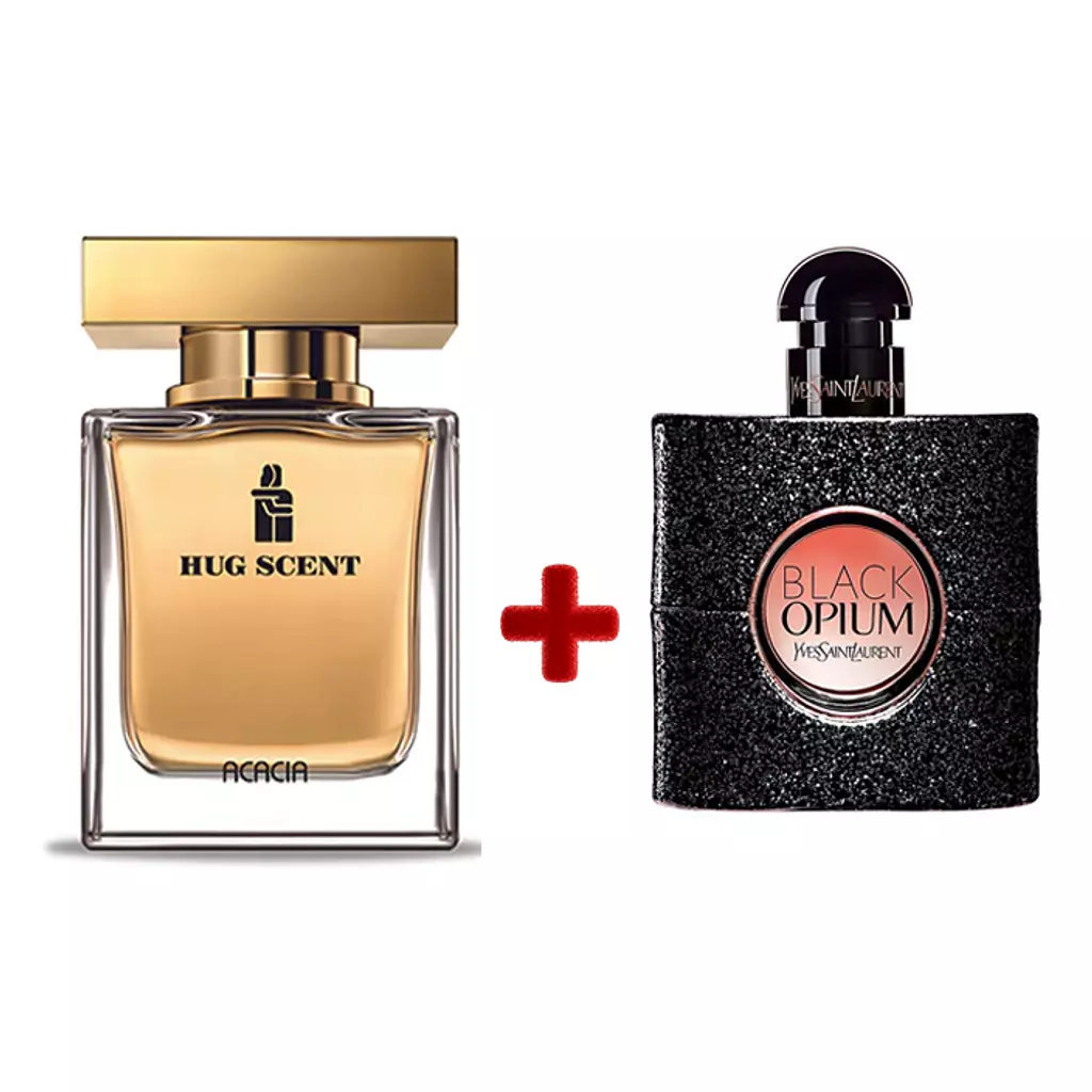 Yves Saint Laurent Black Opium + Hug Scent