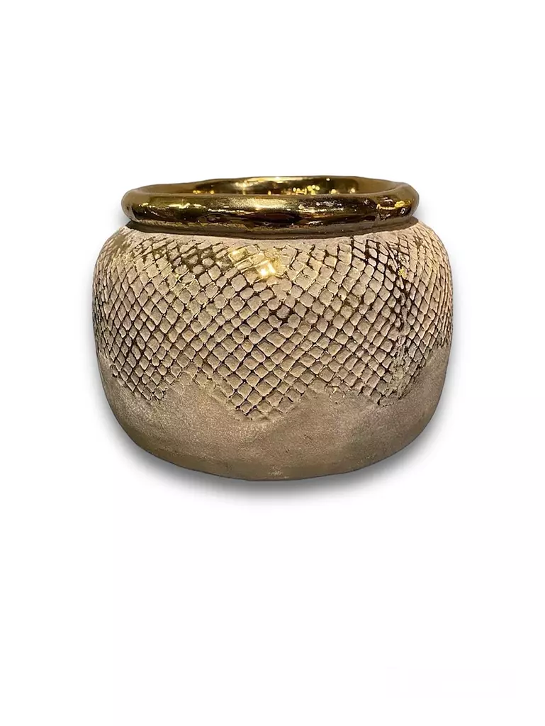 Shiny Gold Vase