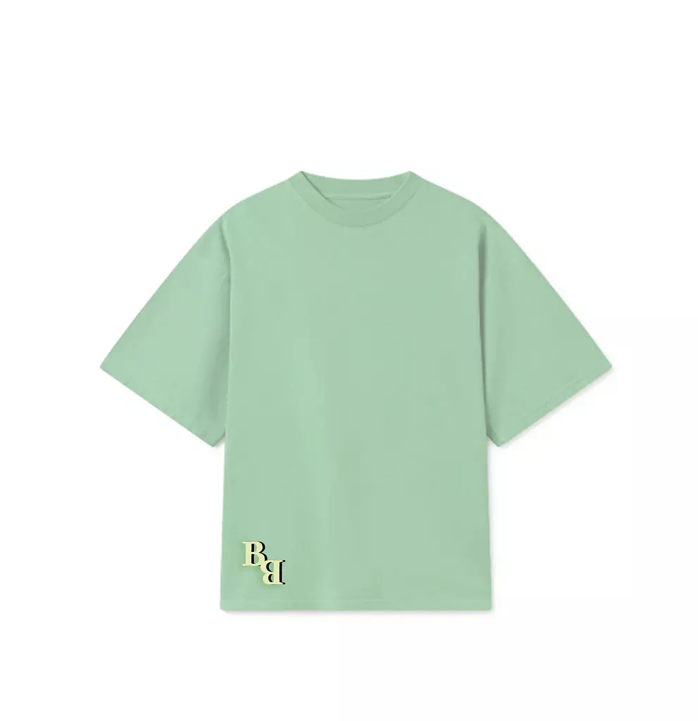 Unisex Printed Mint Tshirt