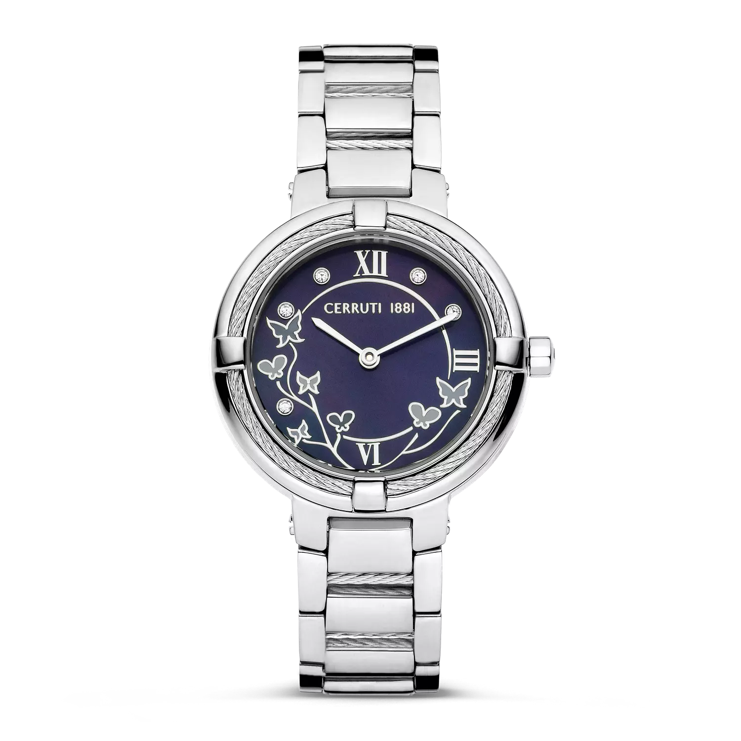 Cerruti 1881 Gardenia Dark Blue Analog Watch Ciwlg0008304 0