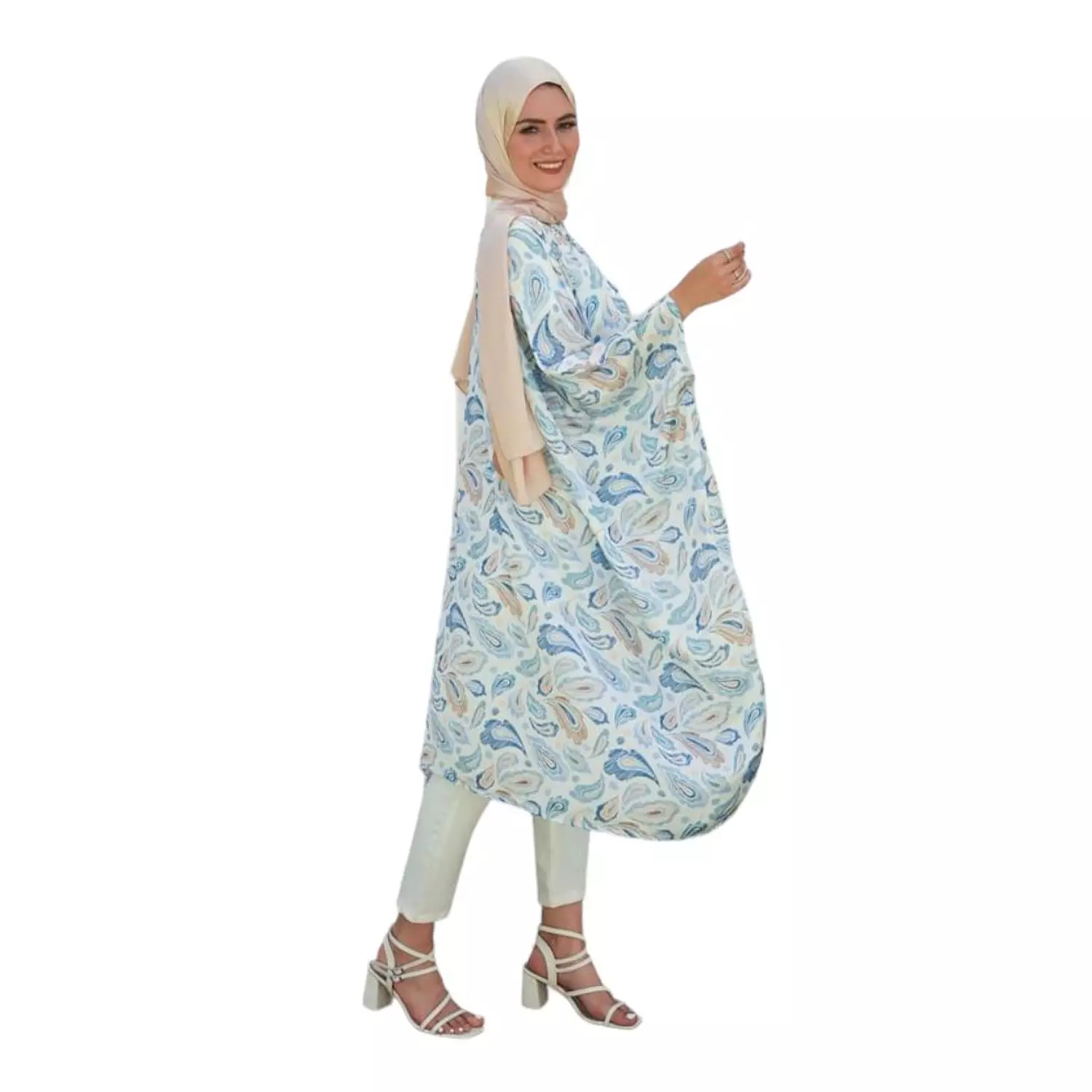 White Poncho hover image