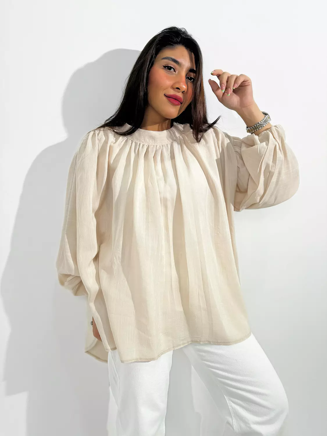 Puffy Sleeves Blouse 21