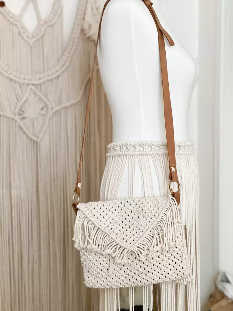  Macramé Simple Bag 