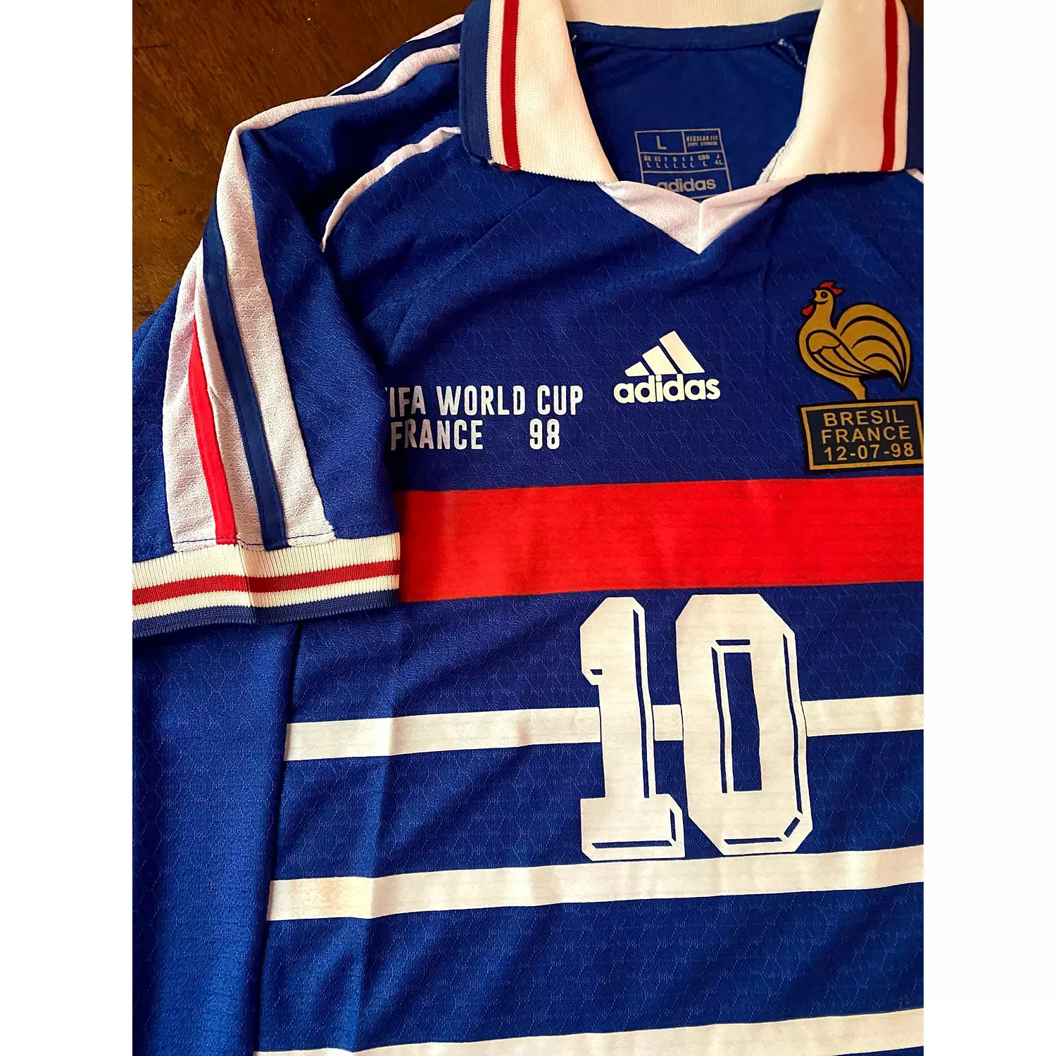 France 1998 Home Shirt 3