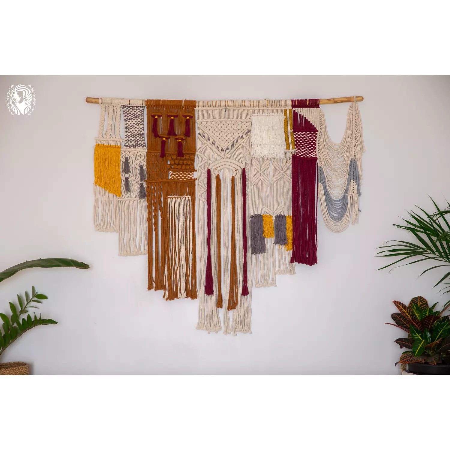 Weaving Colorful Wall Hanging hover image