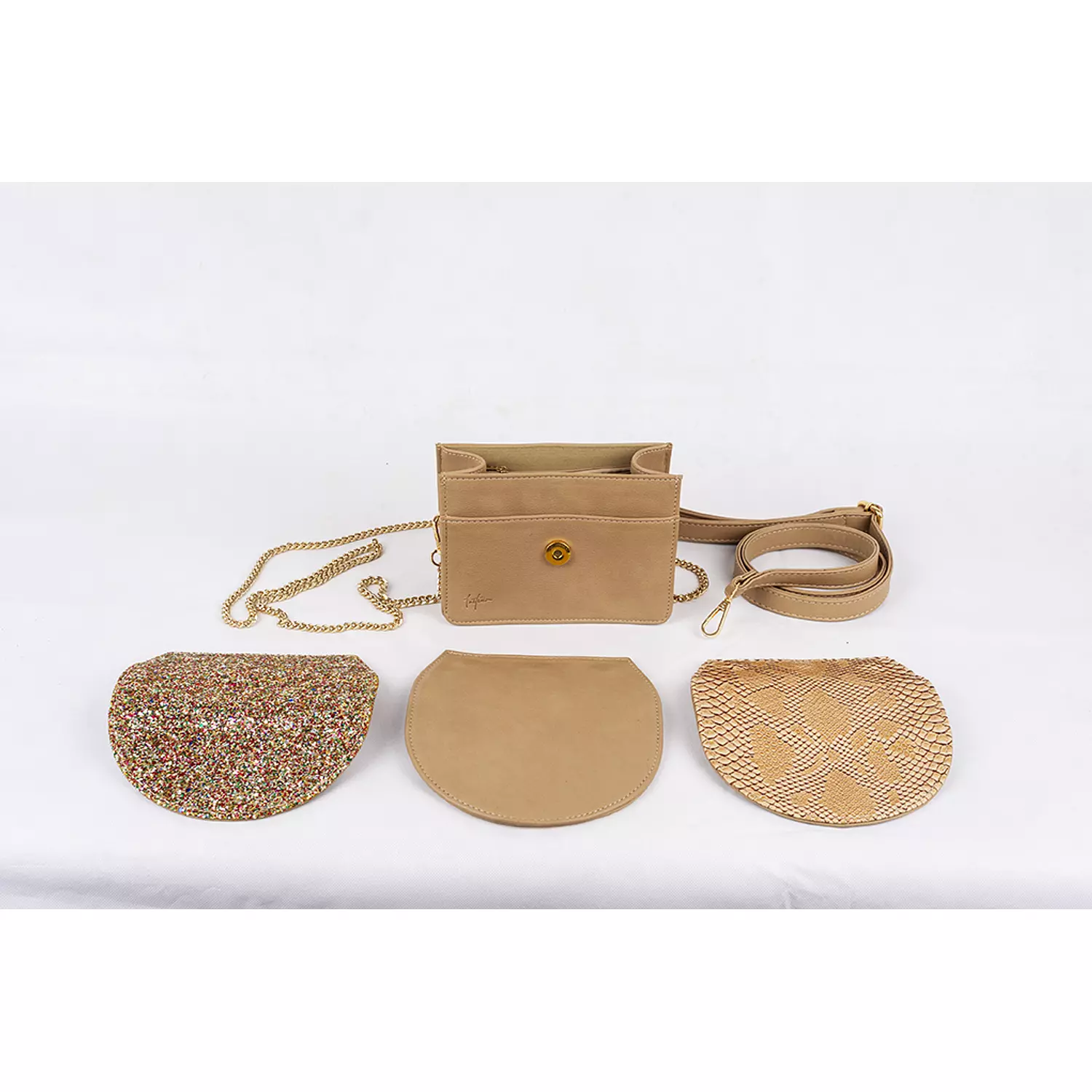 Beige - Mini Cross bag 5