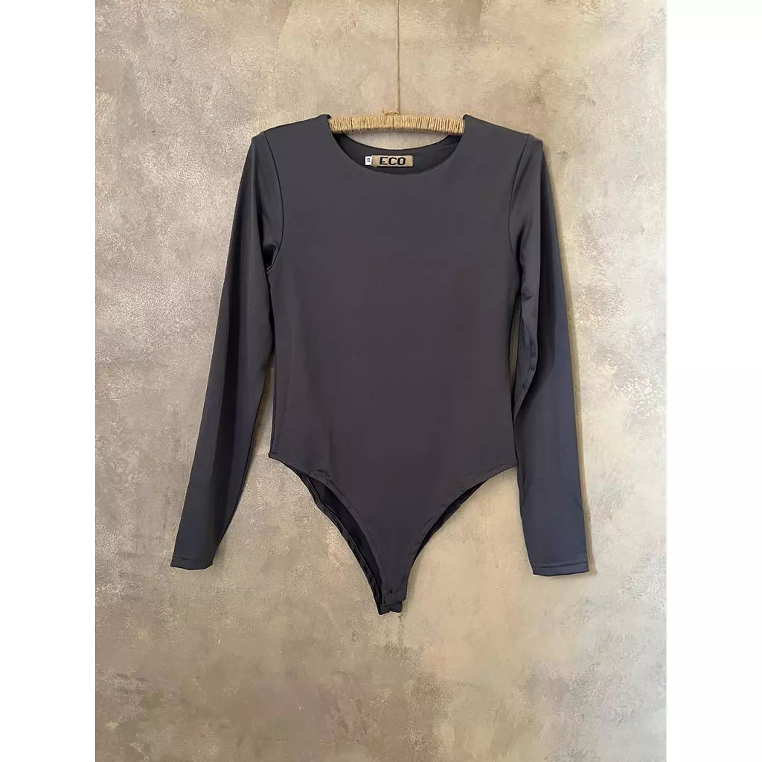 Crew Neck Long Sleeves Bodysuit 7