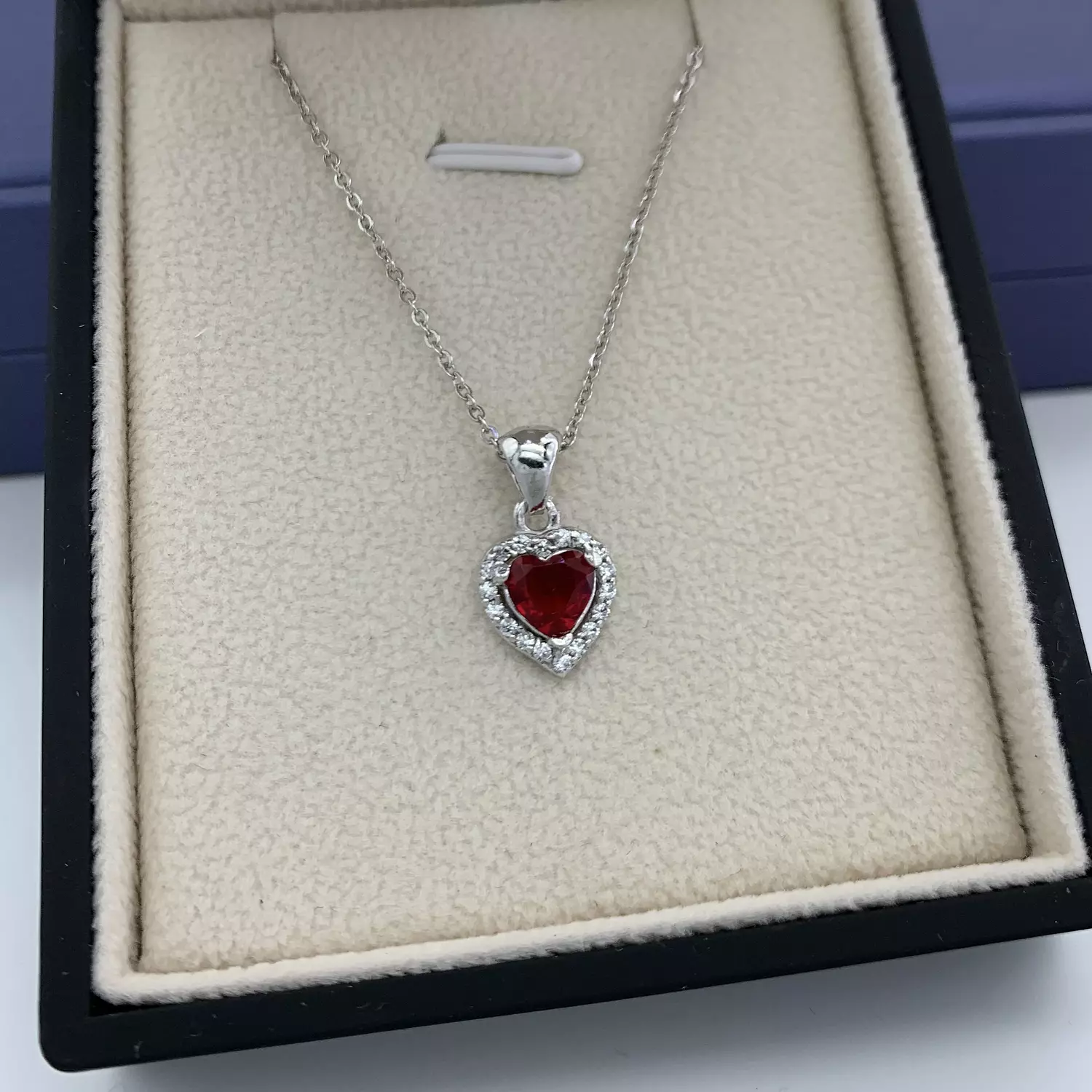 Ruby heart necklace-2nd-img