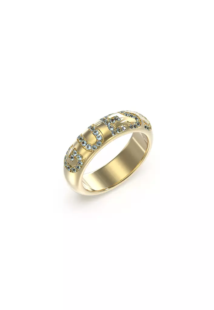 Guess Jewelry - JUBR03182JWYGAQ58 Ladies gold Ring