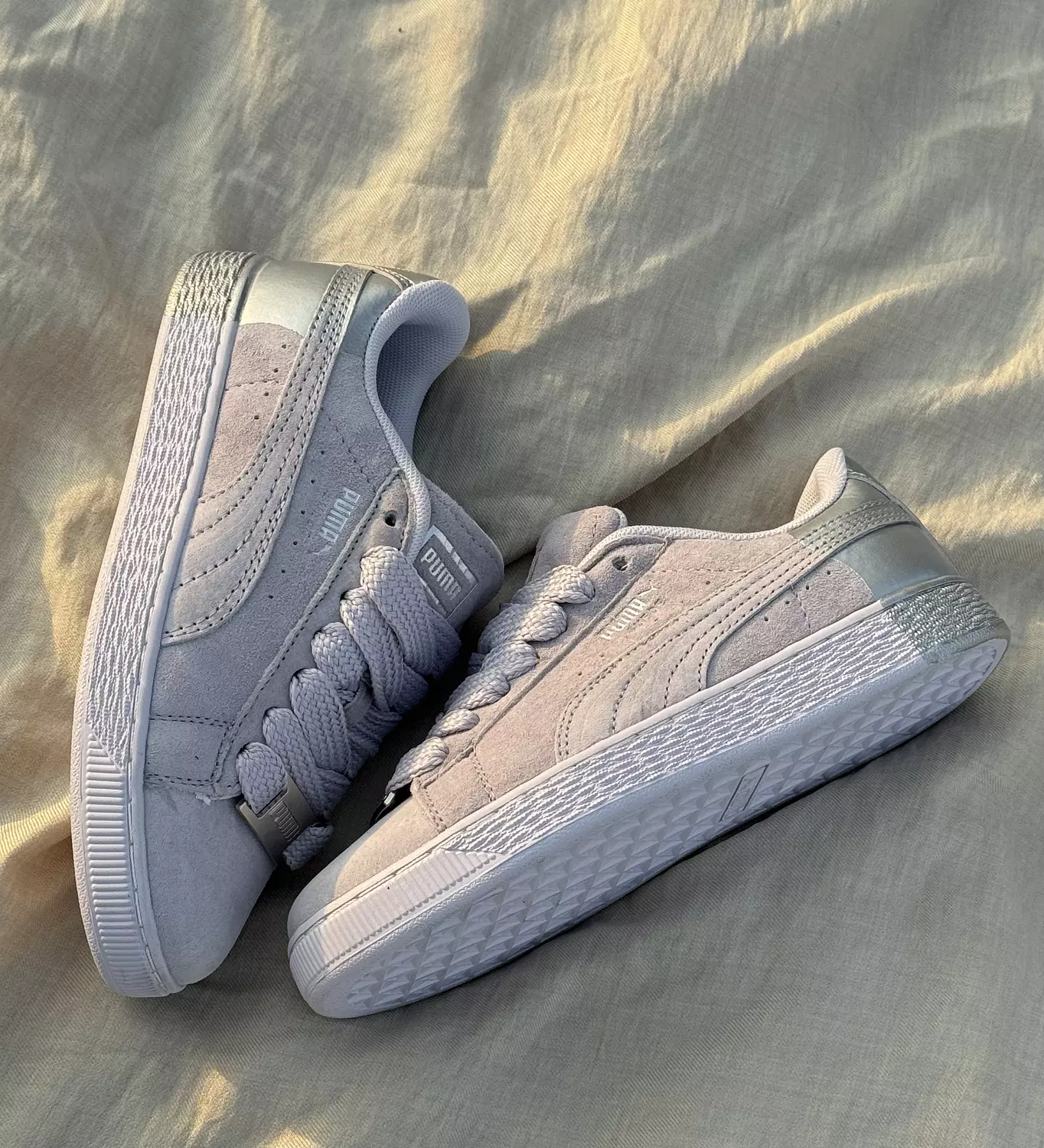 Puma Suede Dance Crew 'Light Purple Silver' hover image