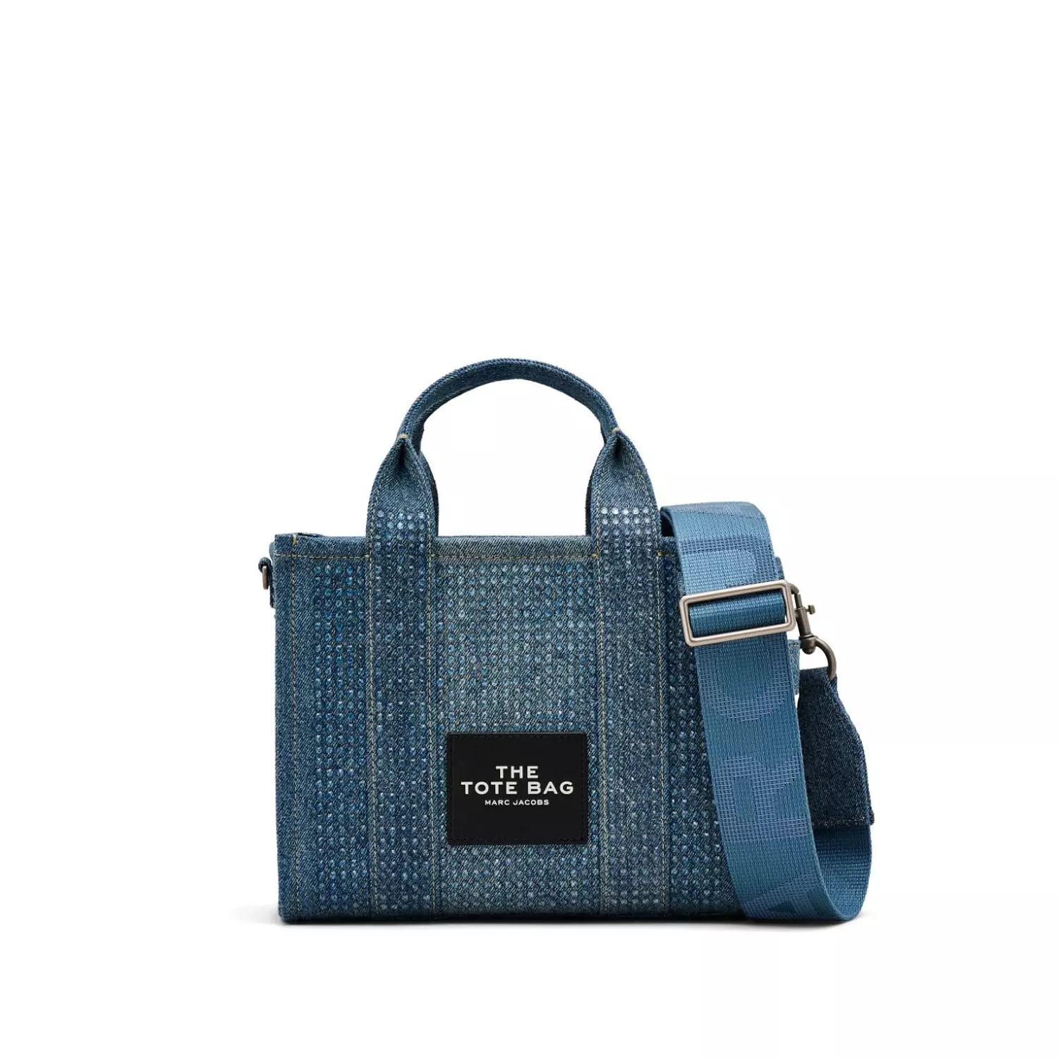 Marc Jacobs The Small Crystal Denim Tote bag hover image