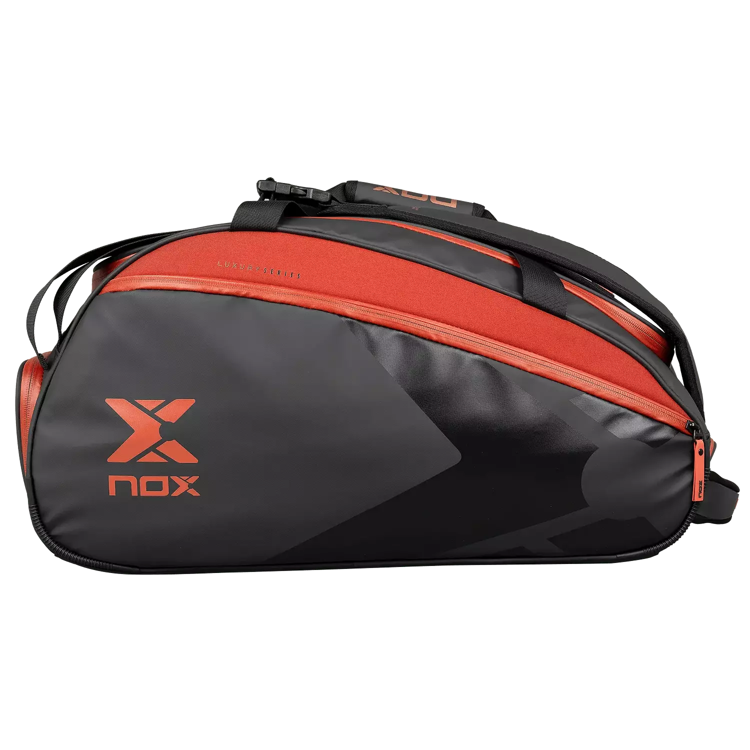 Nox Luxury Open Padel Bag - Black-Red 2025-2nd-img