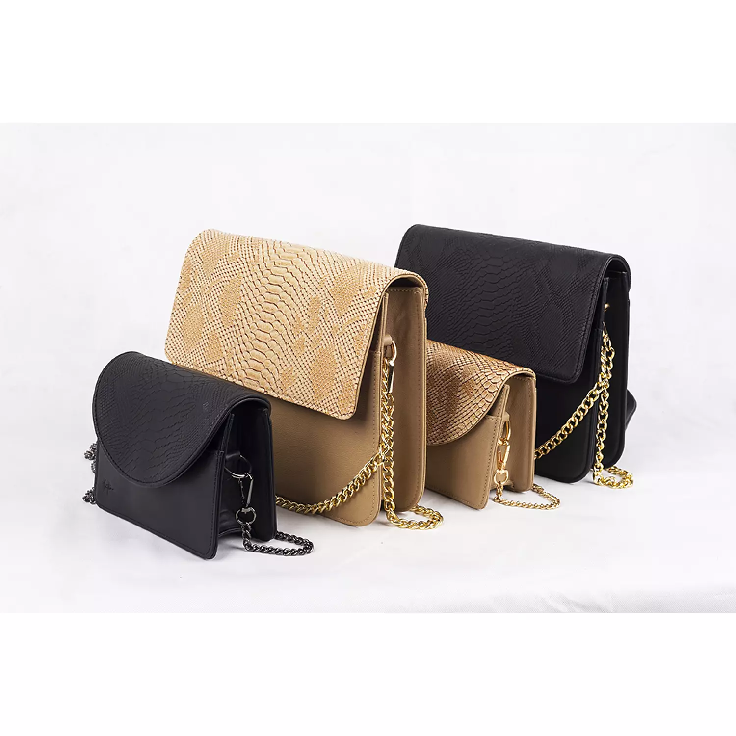 Beige - Cross Bag - Changeable Flap 6