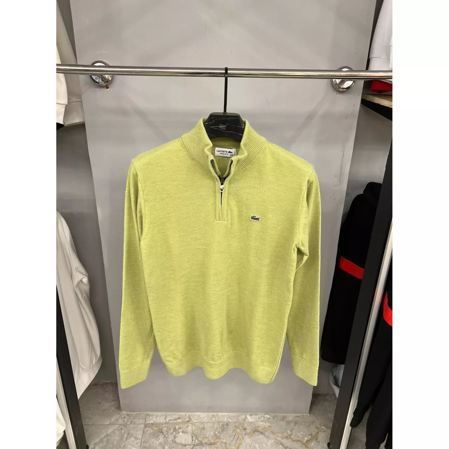 LACOSTE HALF ZIPPER PULLOVER hover image