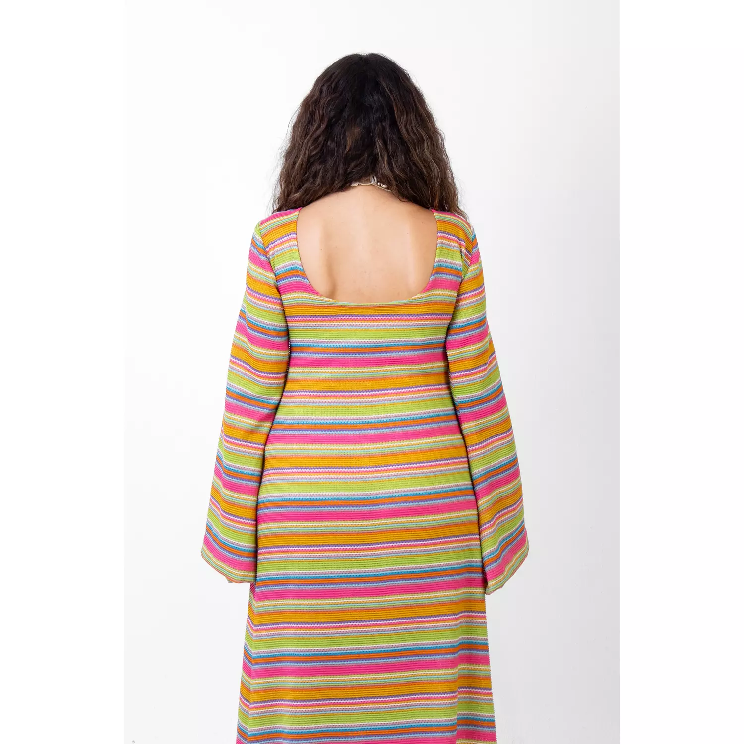 Tropicana Stripe Dress 2