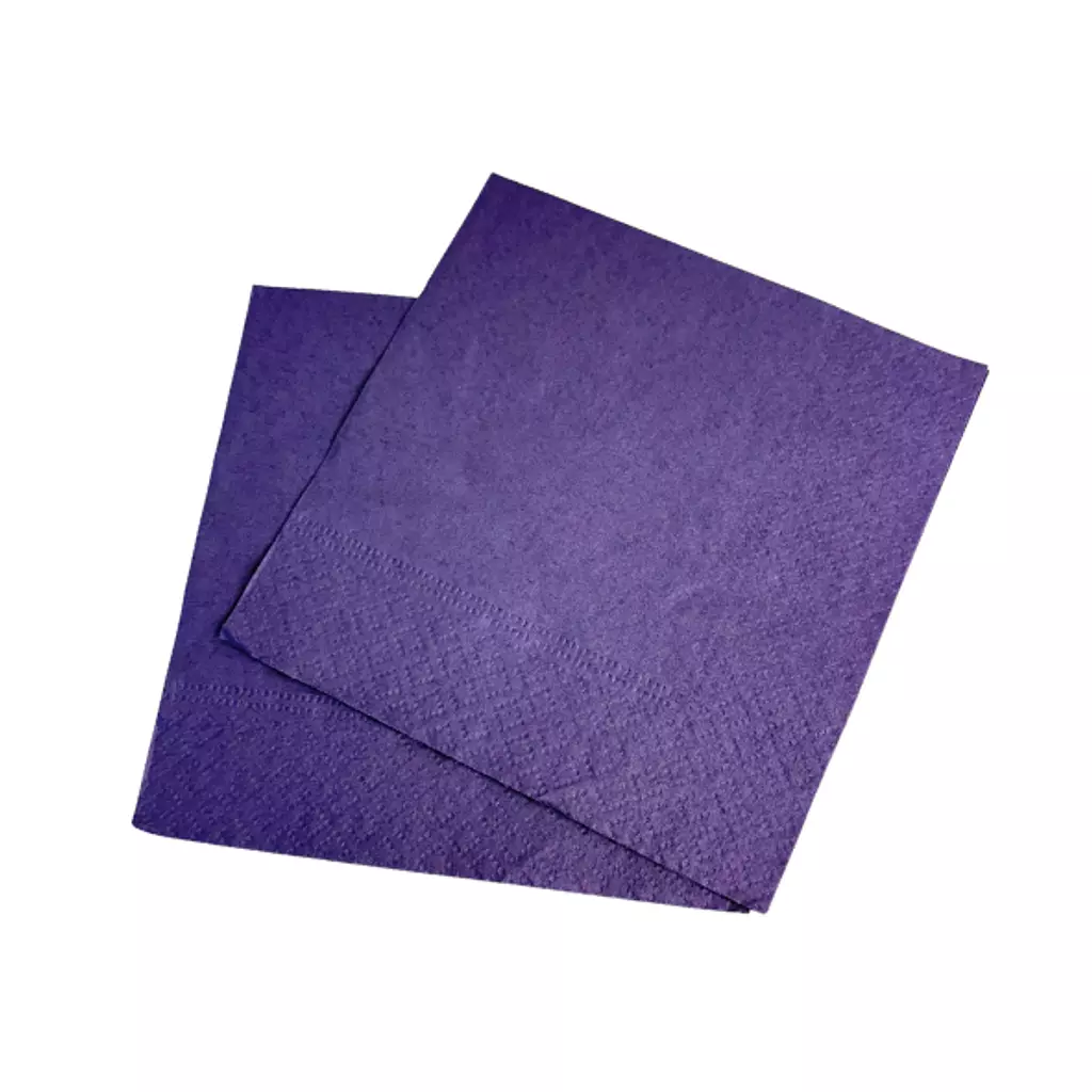 Plain Purple Napkins