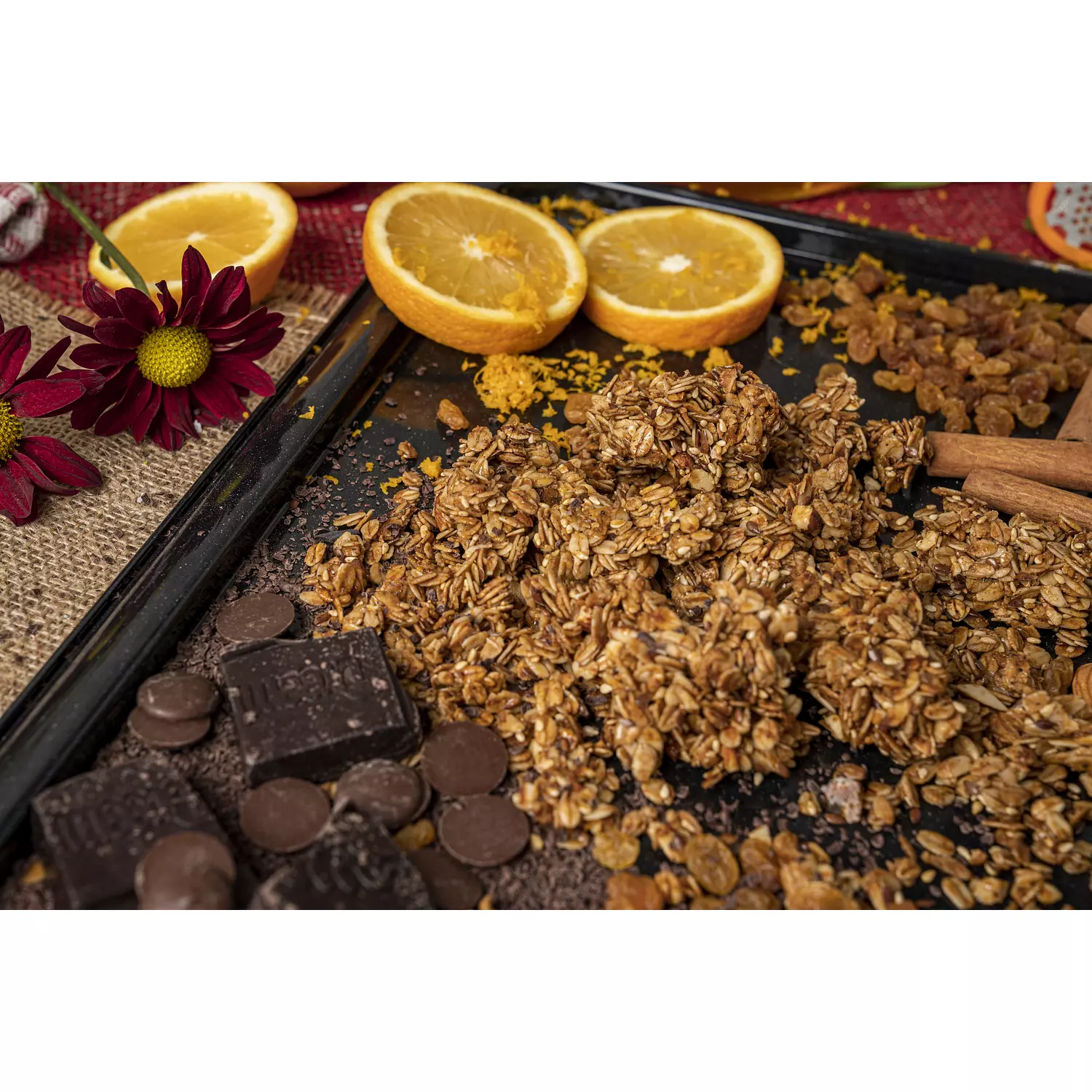 Granola-Dark Chocolate Orange Molasses (300g) 8