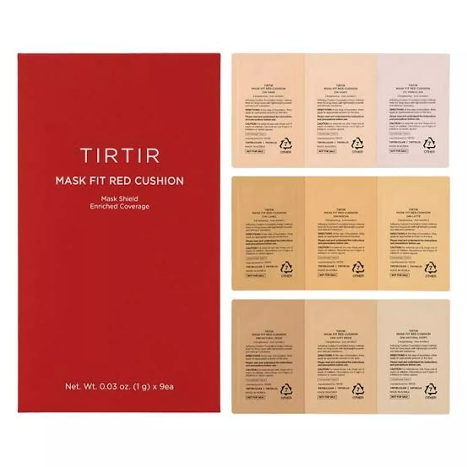 TIRTIR - Mask Fit Red Cushion Foundation Trial Kit hover image