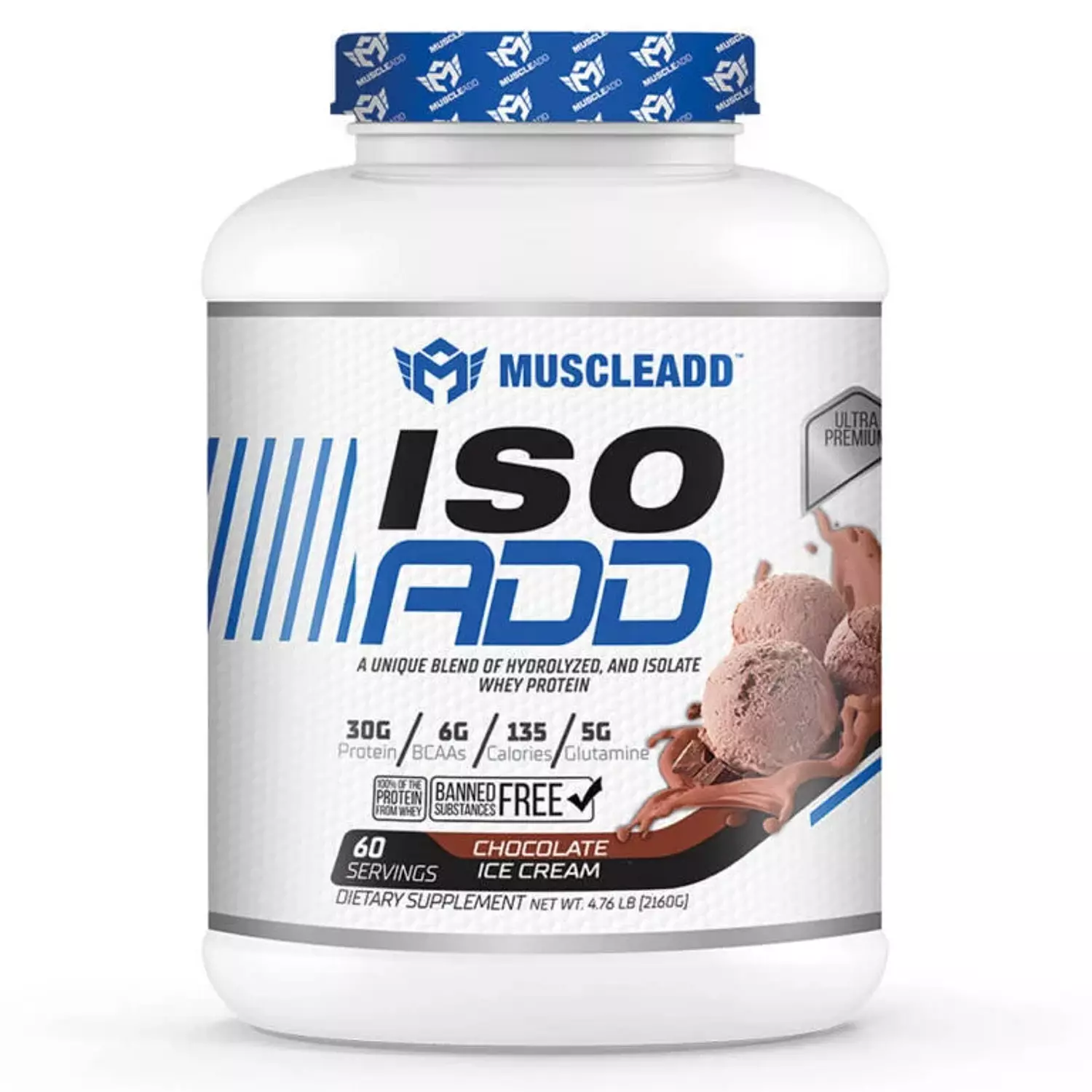 Muscle Add Iso Add 60Serv 2160 gm hover image