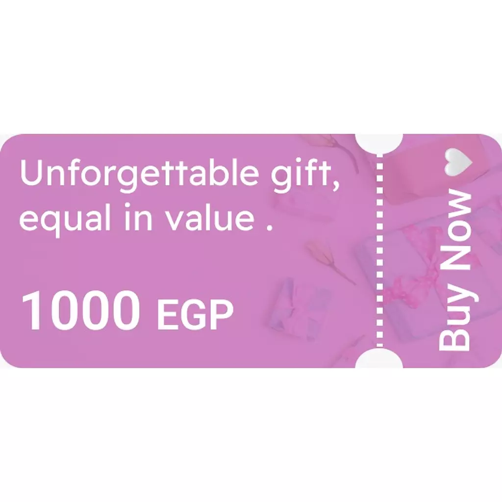 Gift Vouchers 1000 EGP