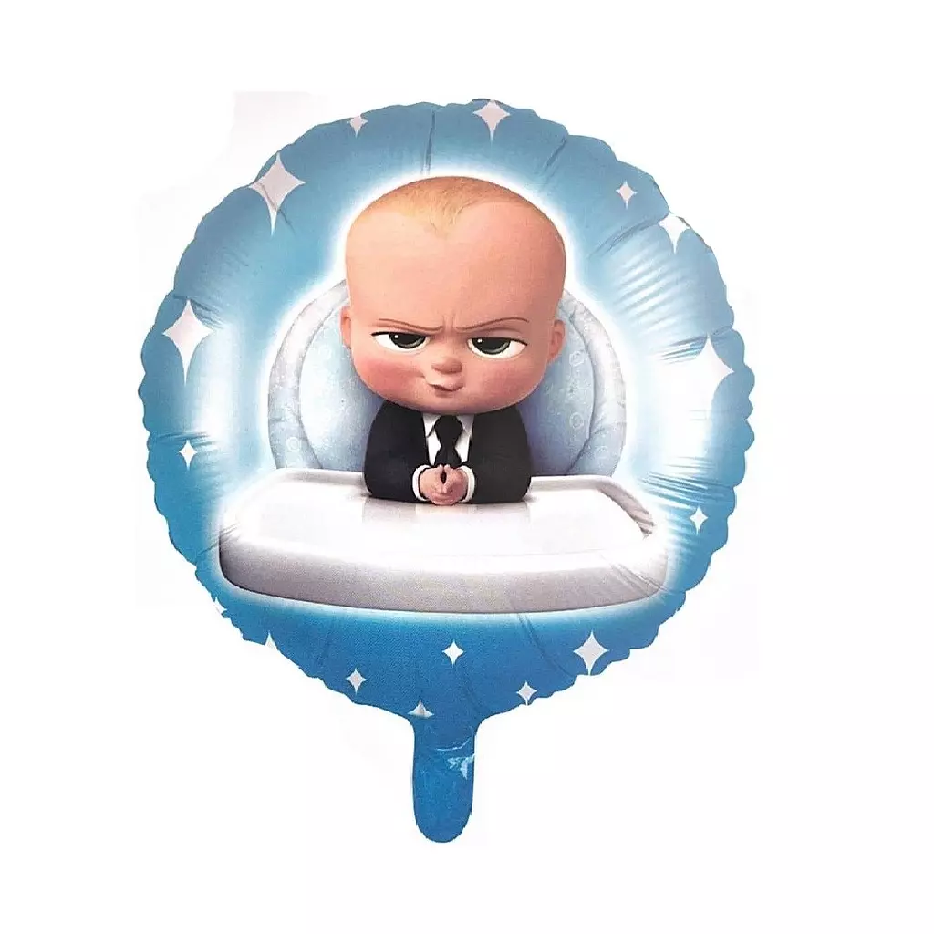 Boss Baby Round Balloon