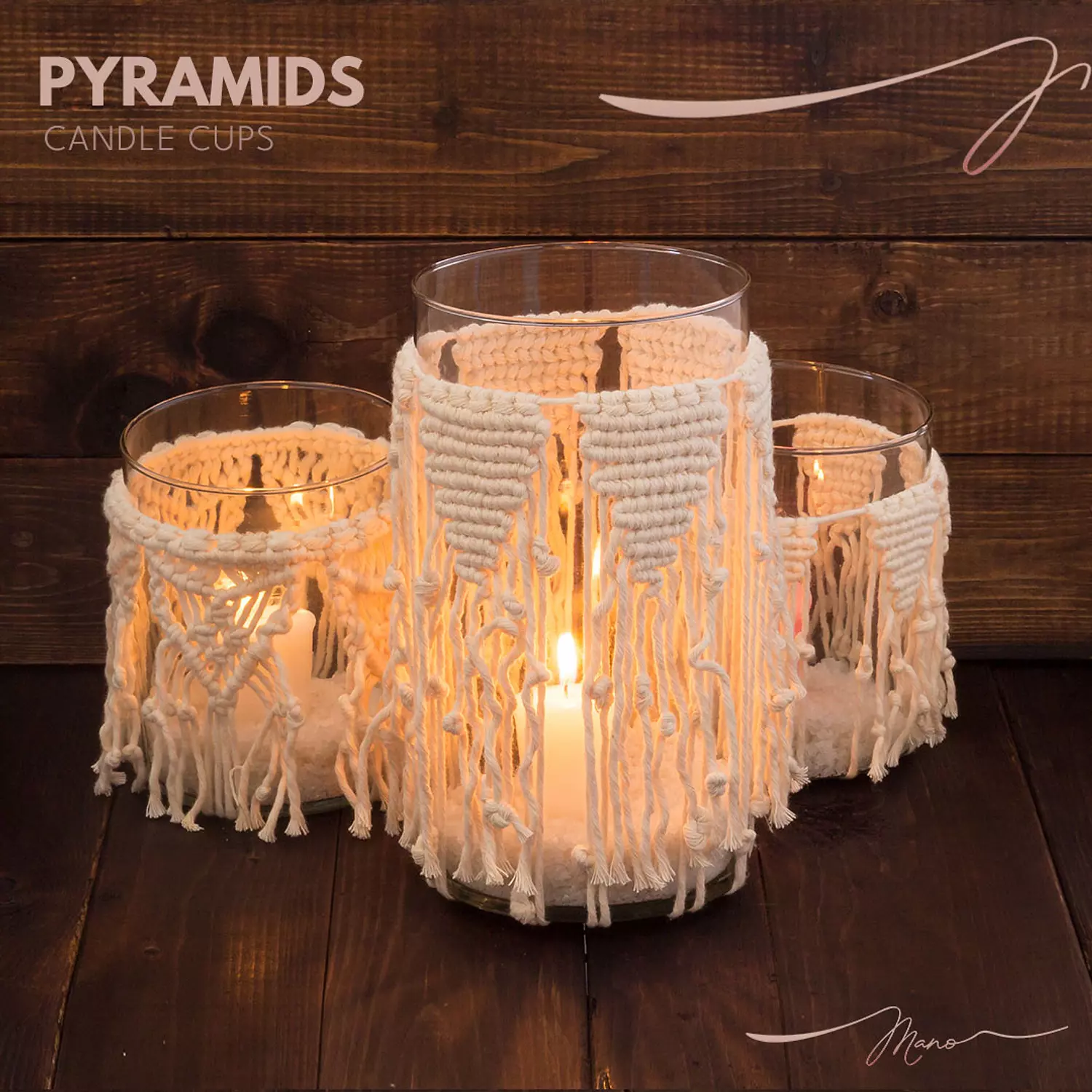 Pyramids Candle Cups 0