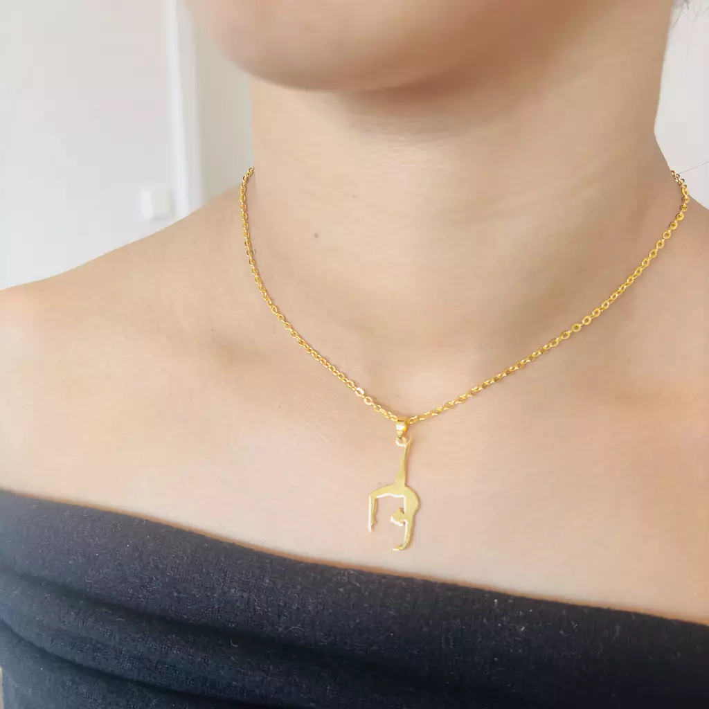 Necklace | Gymnast | Golden