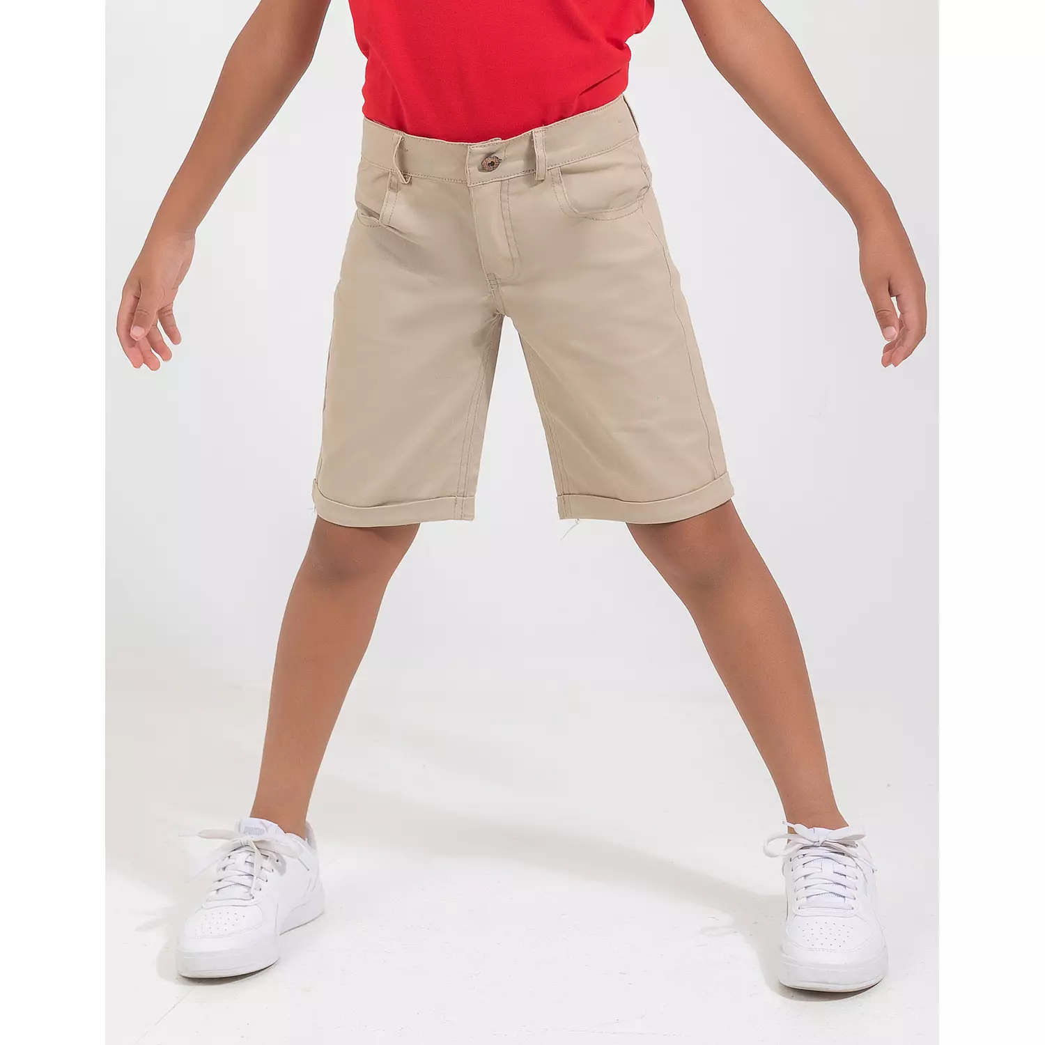 Gabardine Short - Boys hover image