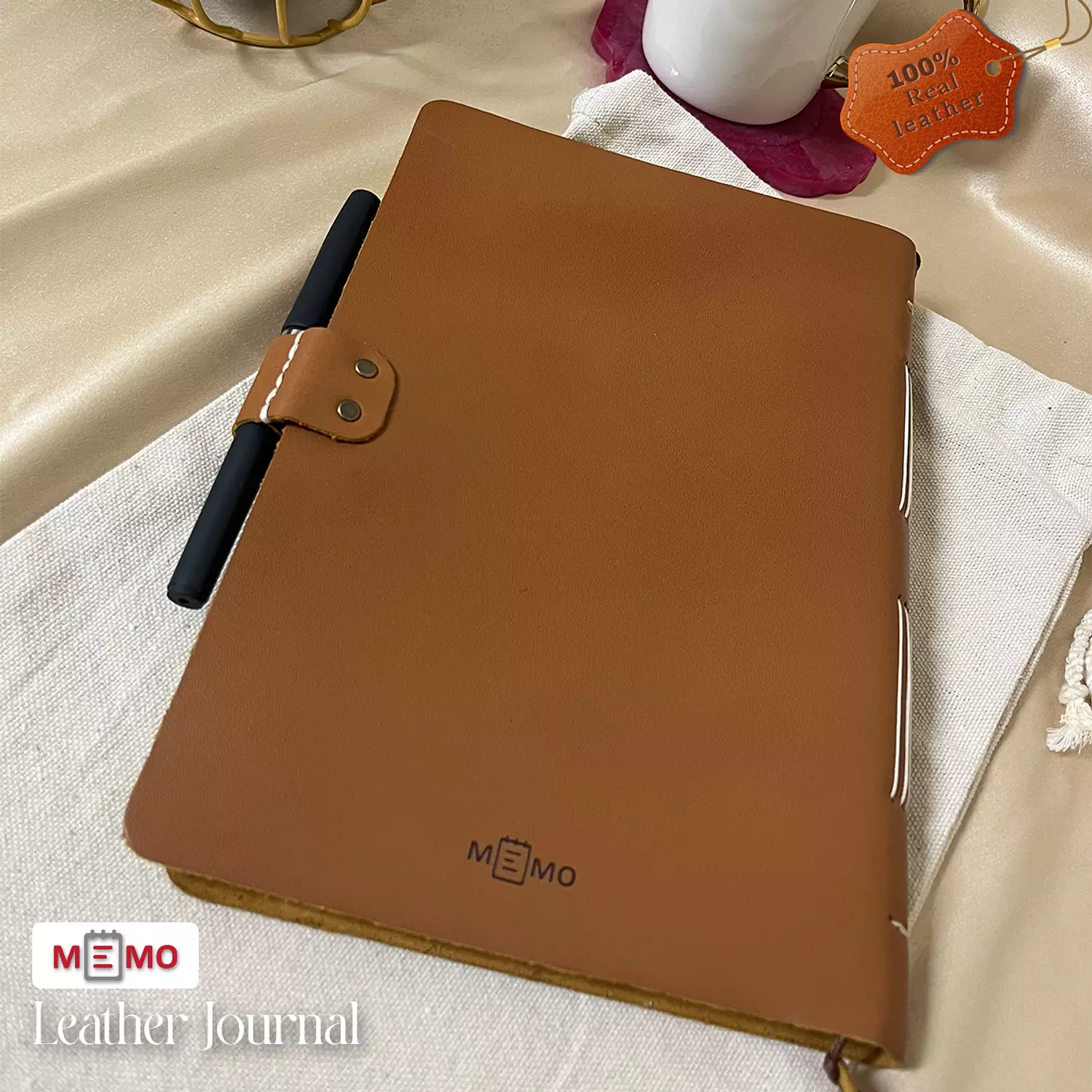 Memo Leather Journal (Real leather) 41