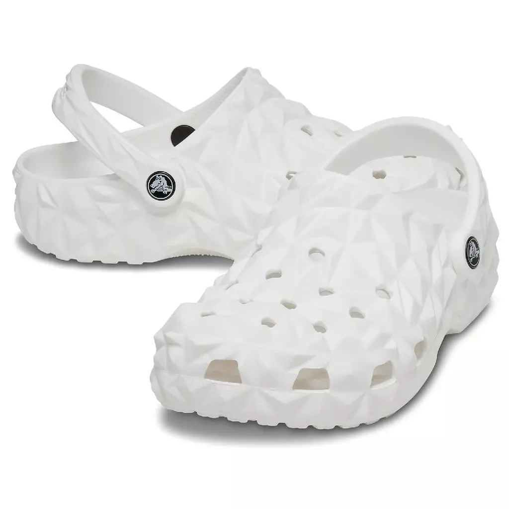 Geometric Clog-White