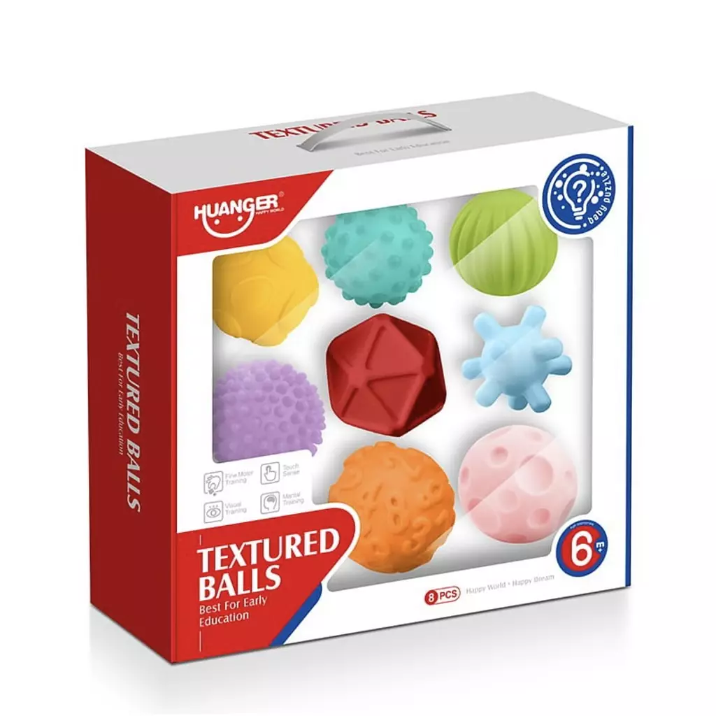 Textured Balls 8 Balls