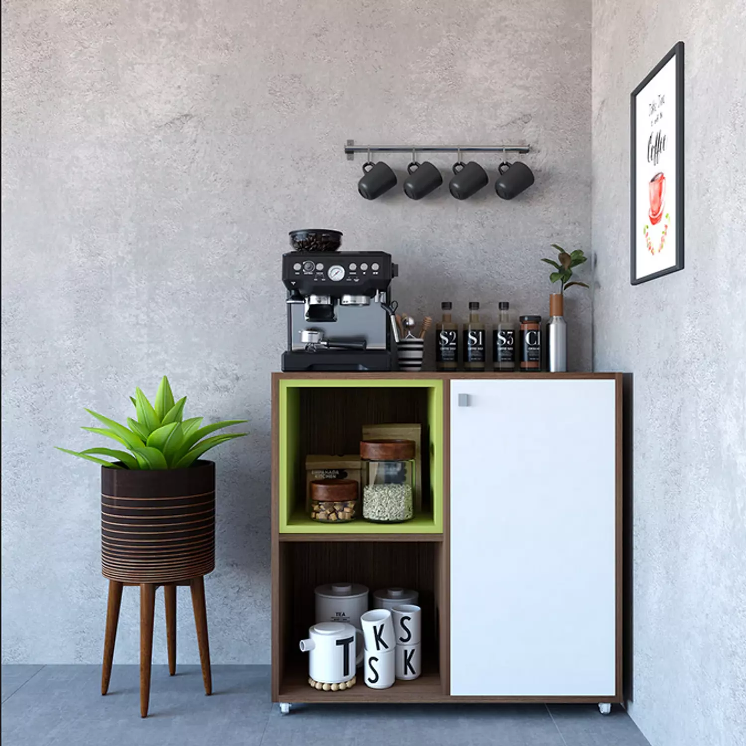 coffee corner 80x40x80 cm - Artco.CF030 0