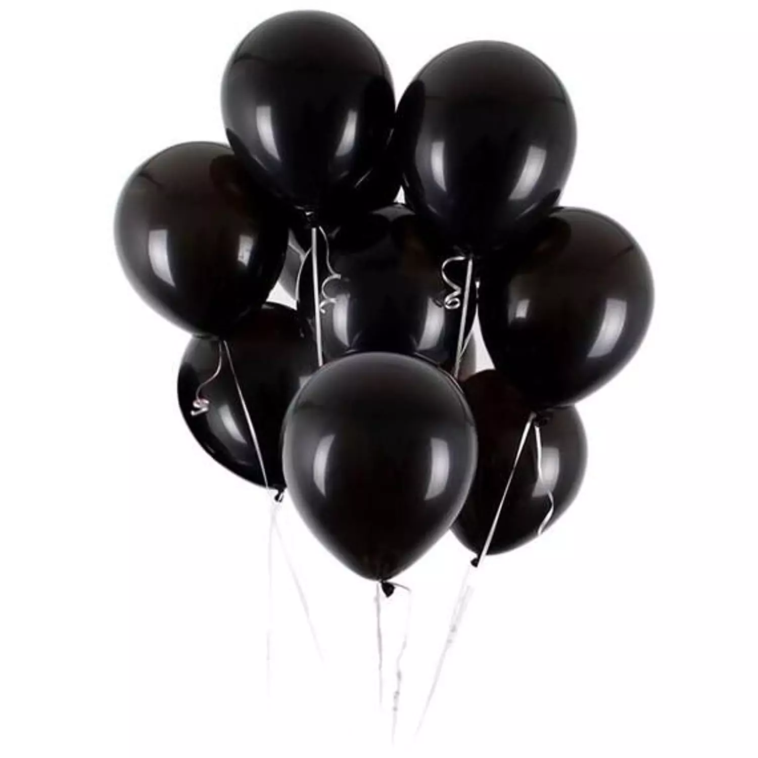 Black Latex balloon(pack of 10)  1