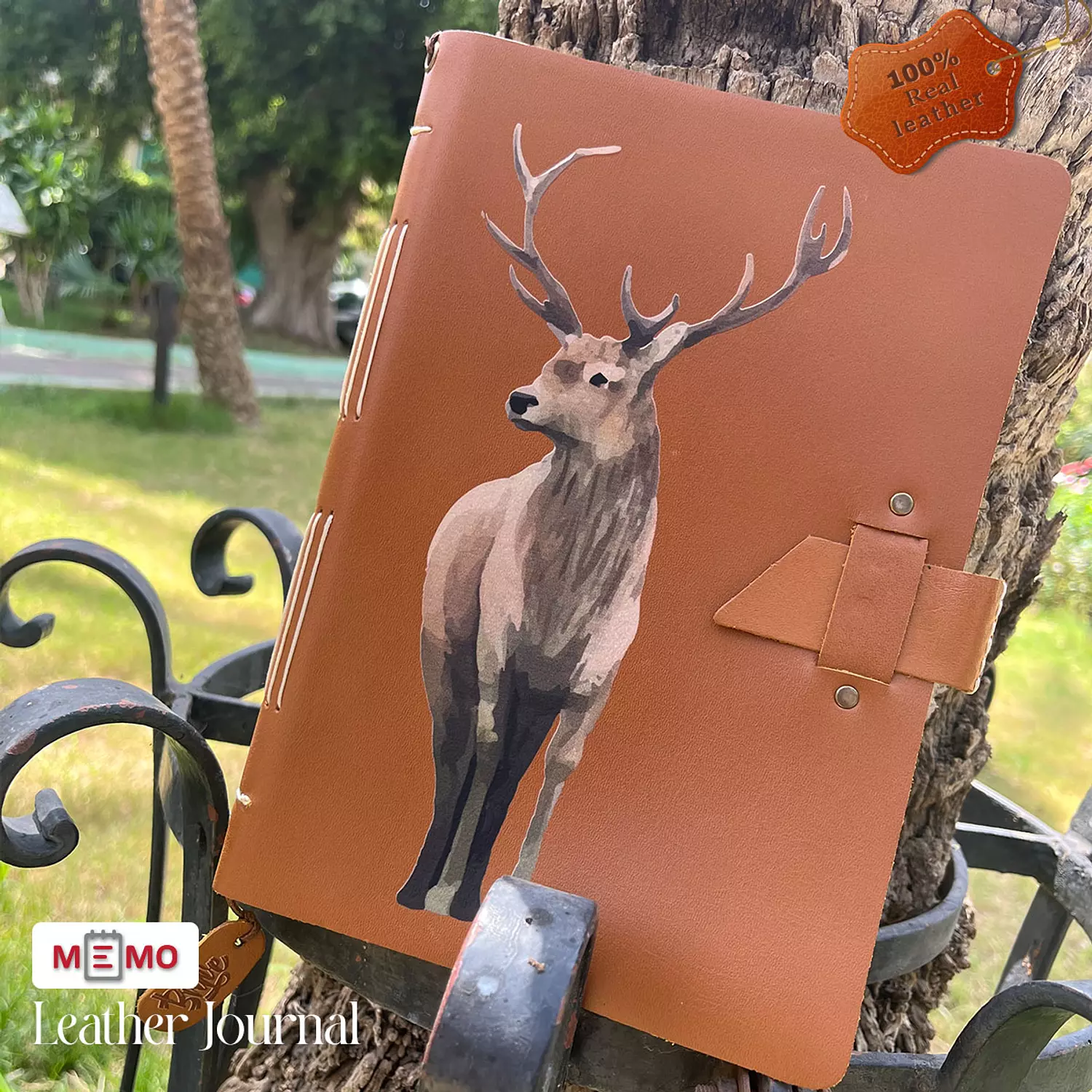 Memo Leather Journal (Real leather) 16