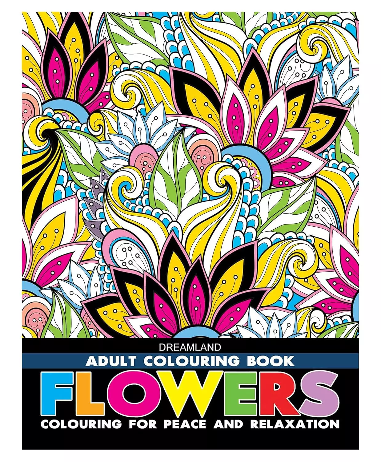 Flowers- Colouring Book for Adults  hover image