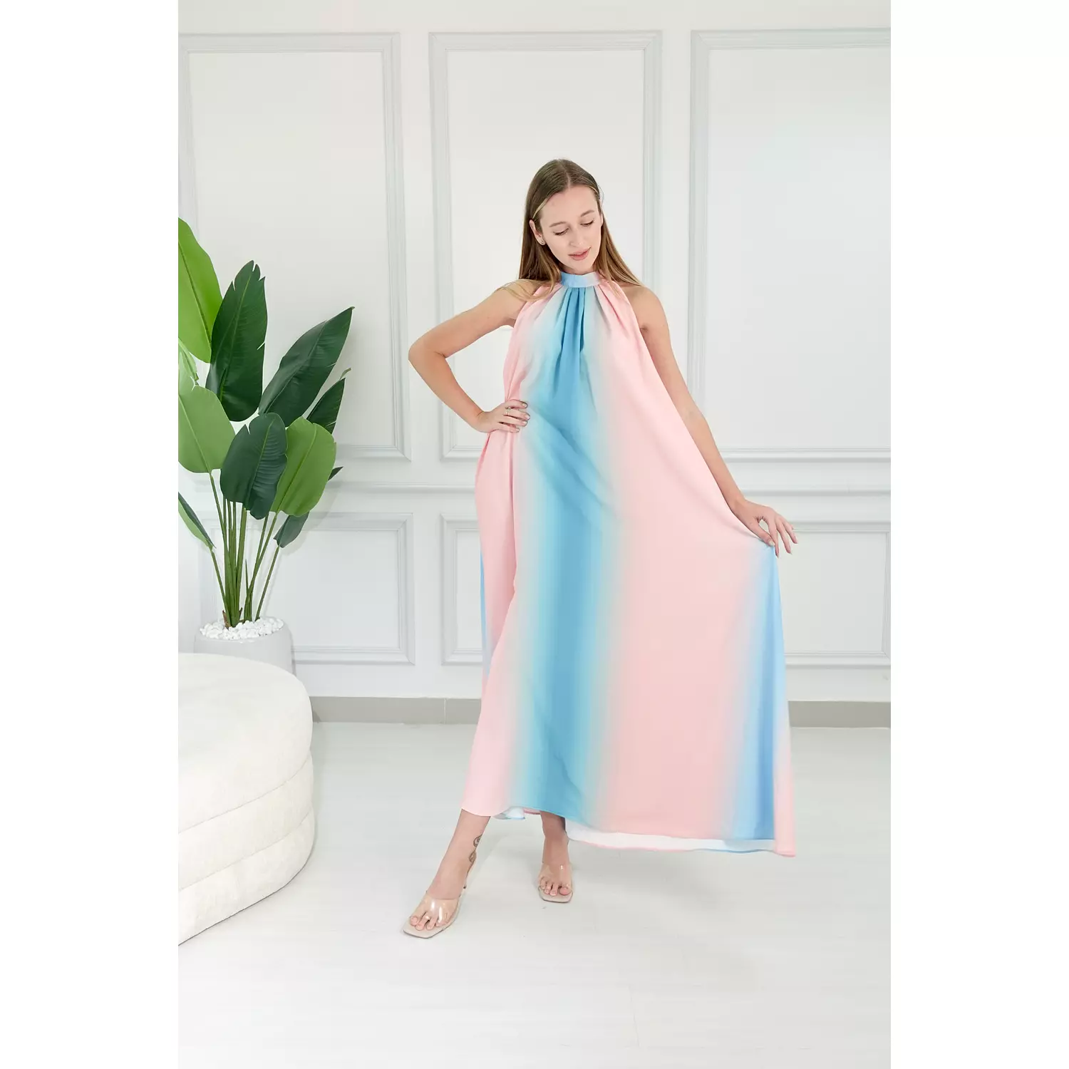 Colorful Sleeveless Dress 2