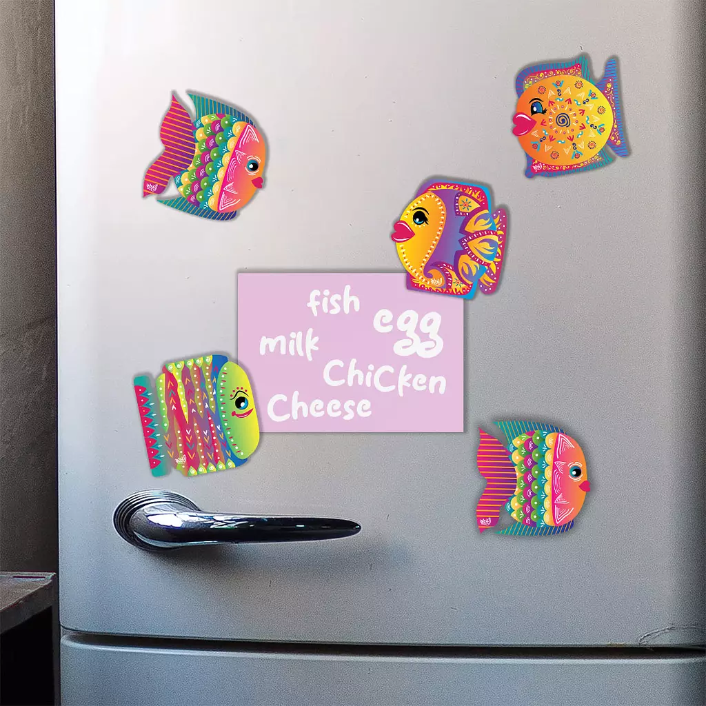 Sea Fishes Fridge Magnets