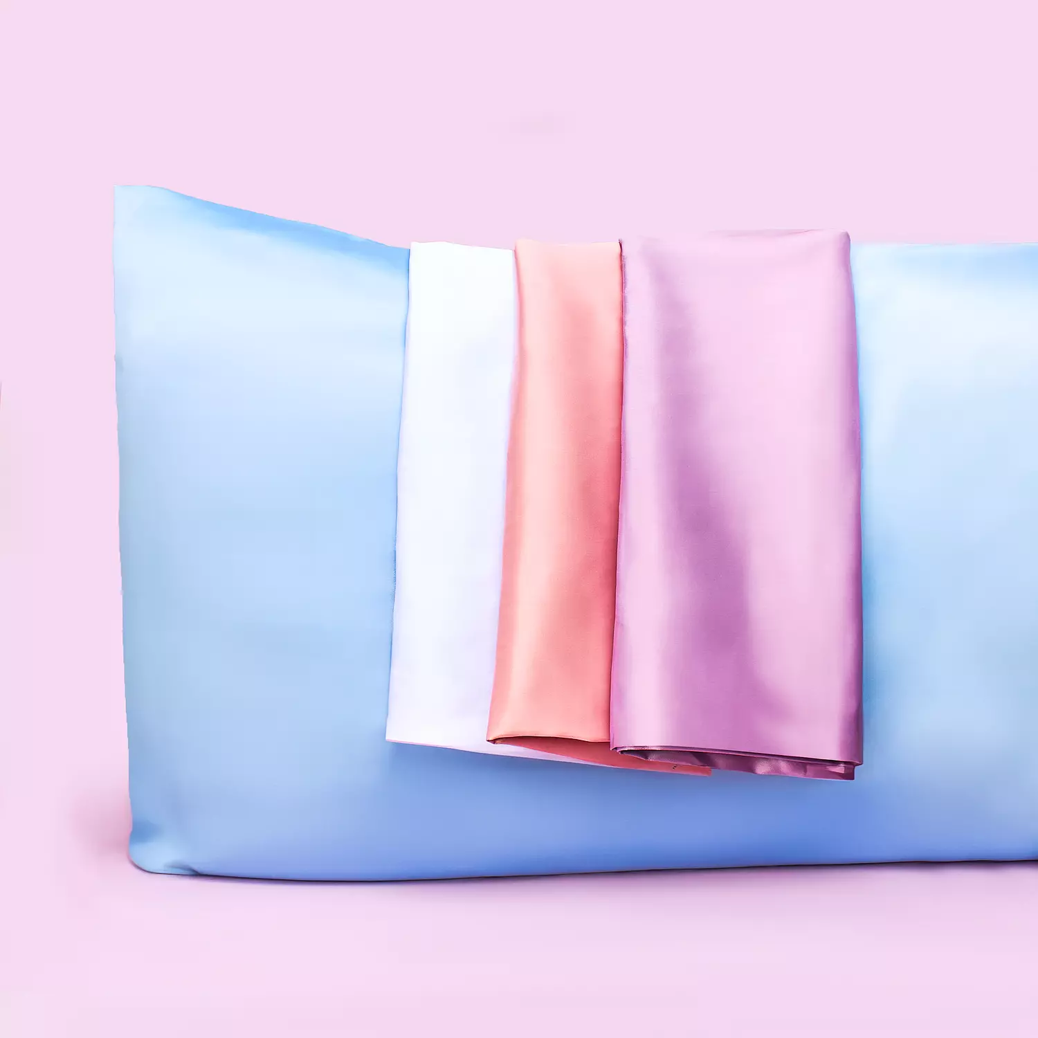 Satin pillow case hover image