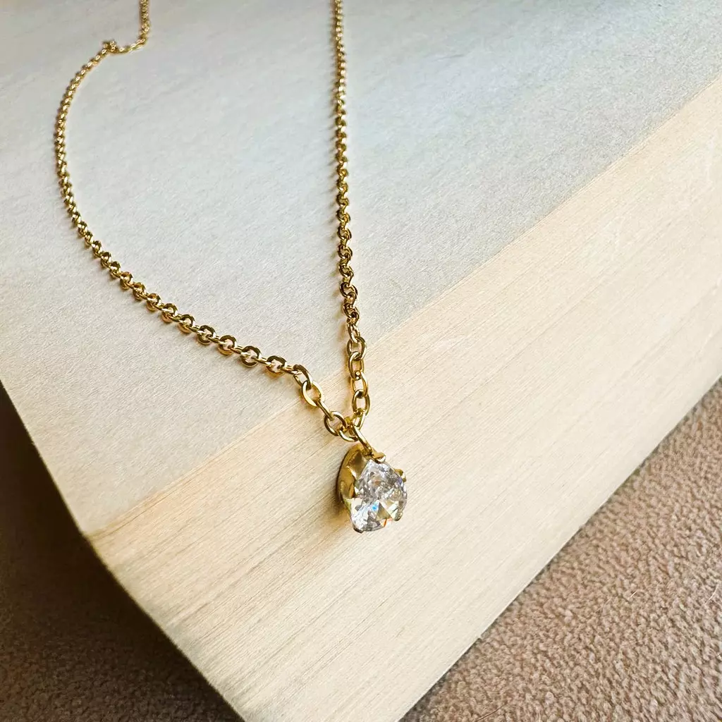 White Diamond Necklace