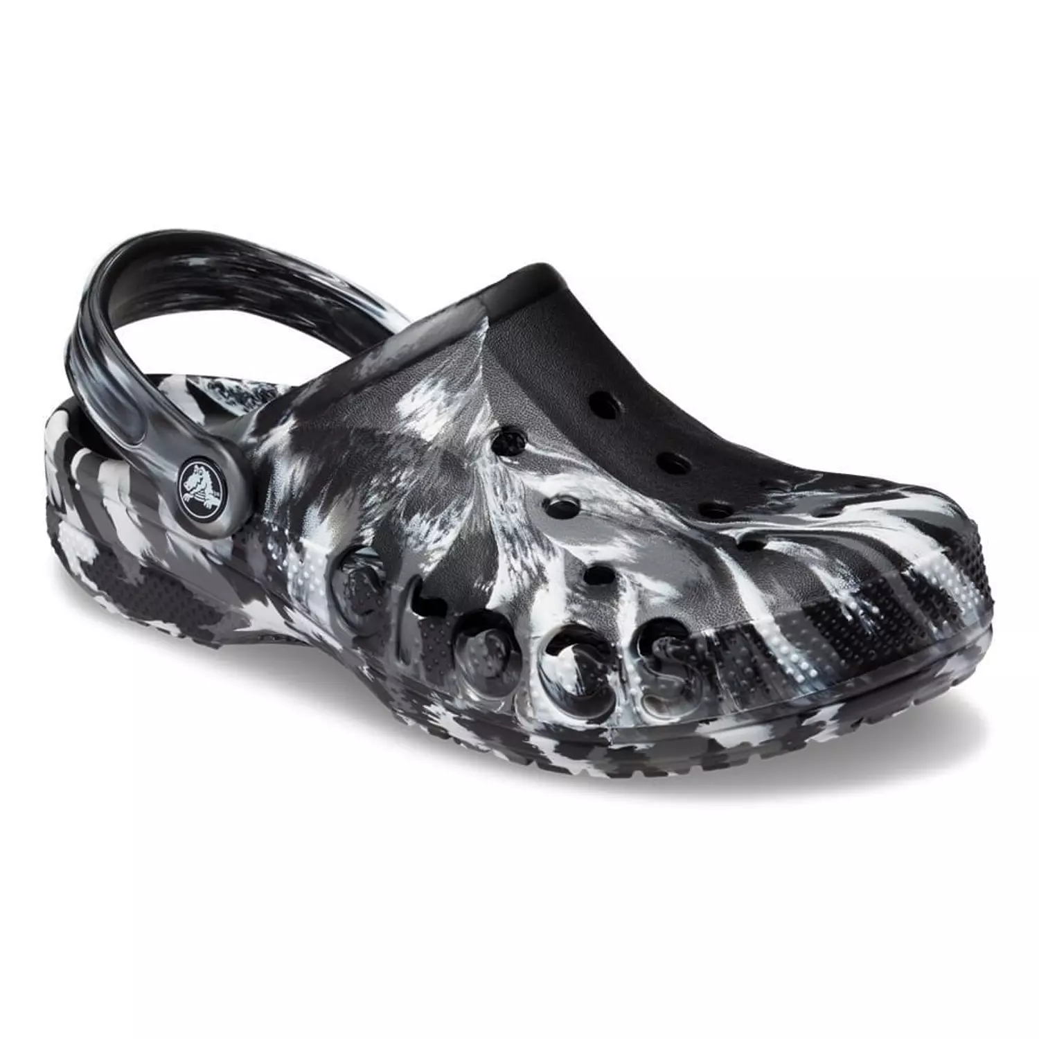 Baya Clog-Black/White 1