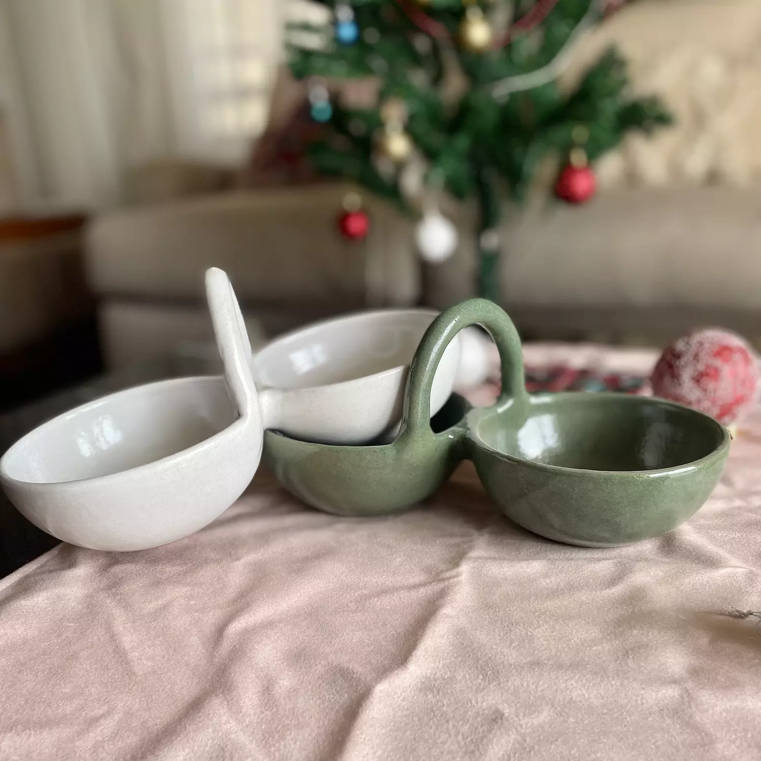 Green Duo-dipping bowl  2