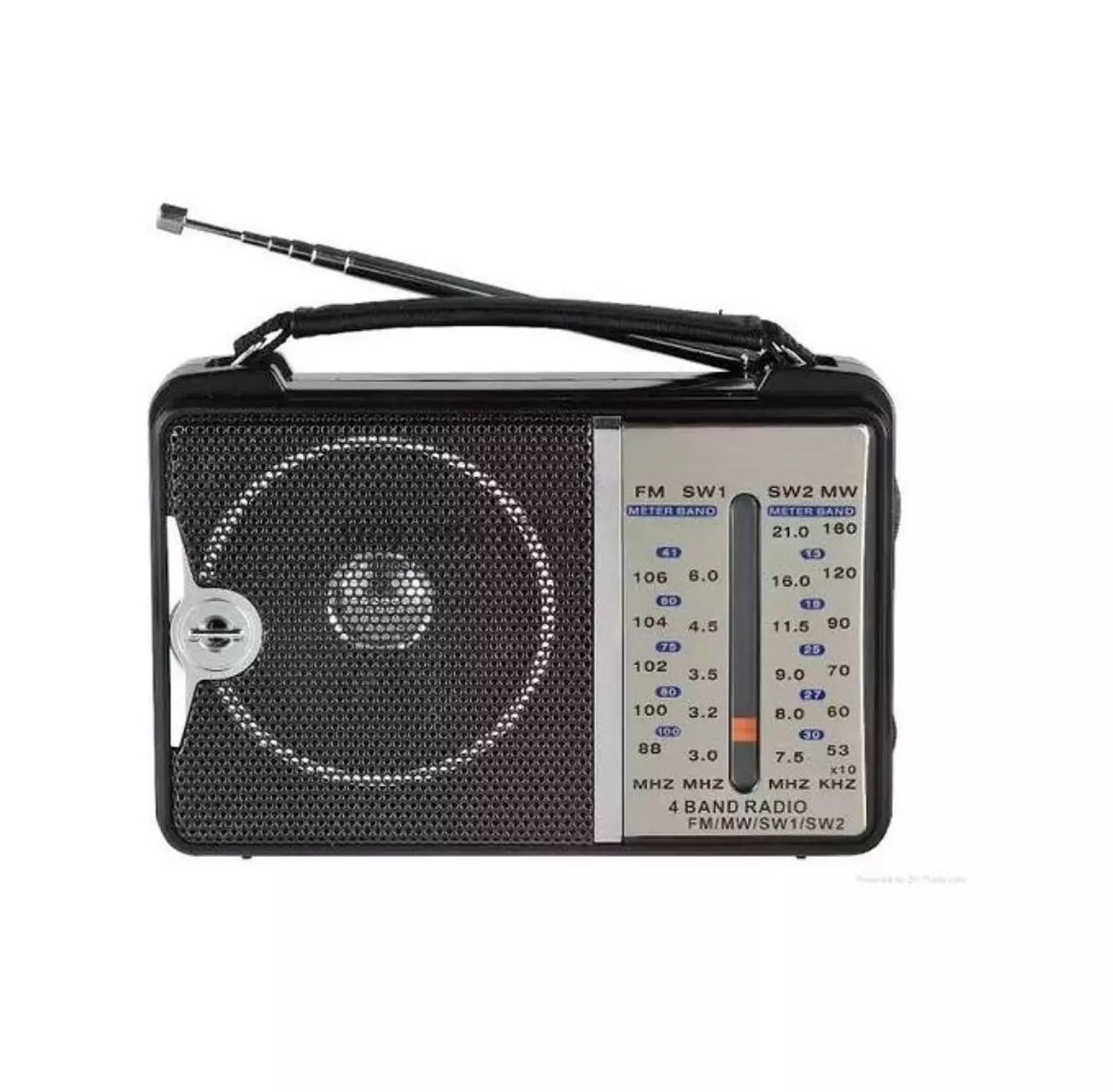 GOLON RX-606AC High Sensitivity World Receiver – 5 Band AM/FM/TV/SW1/SW2 Radio                                                             hover image