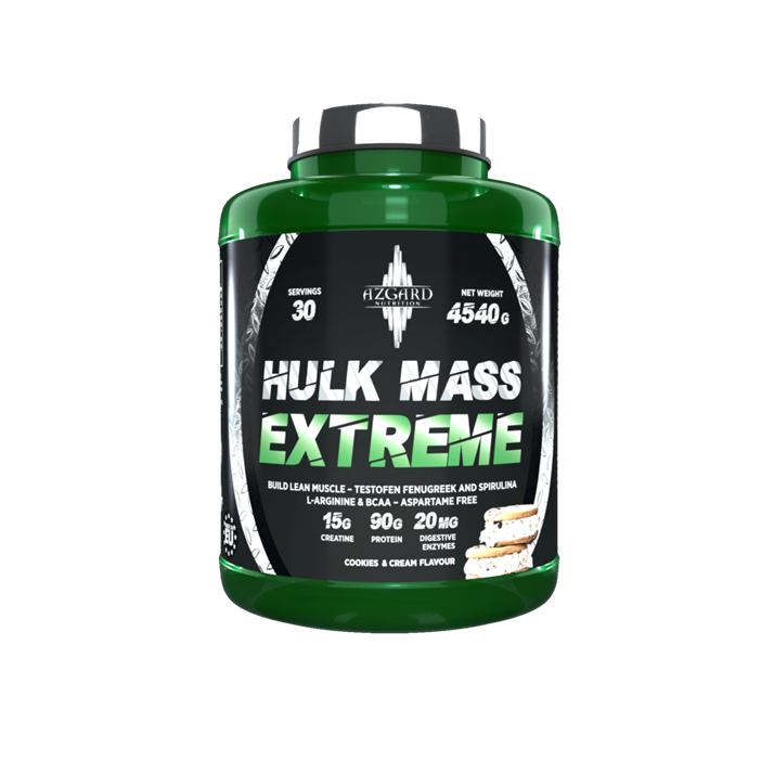 Azgard Nutrition Hulk Mass Extreme-30Serv.-4540G expiry 12/2023