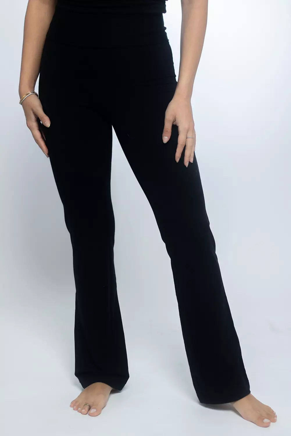 Charcoal Flare Pants -2nd-img