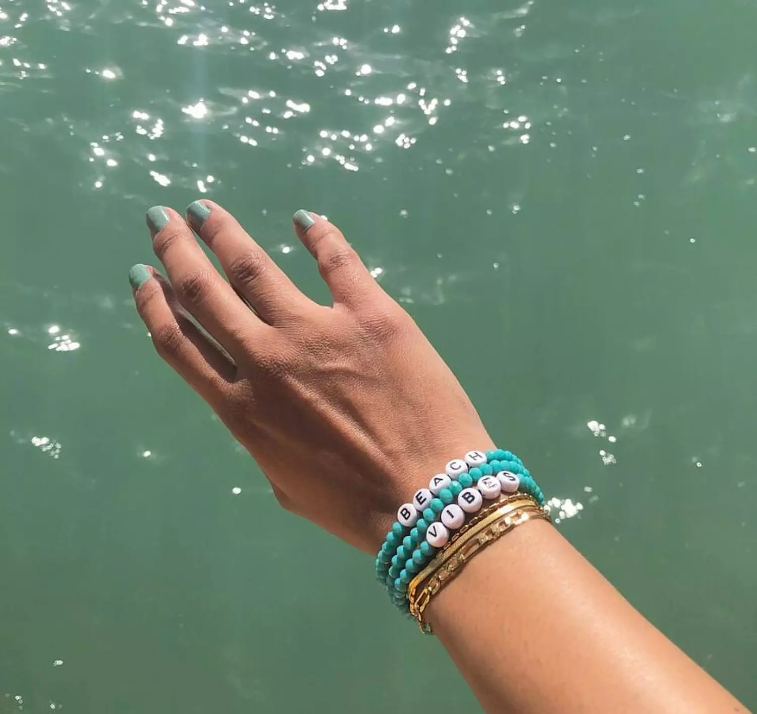 Beach Vibes Beaded Bracelets hover image