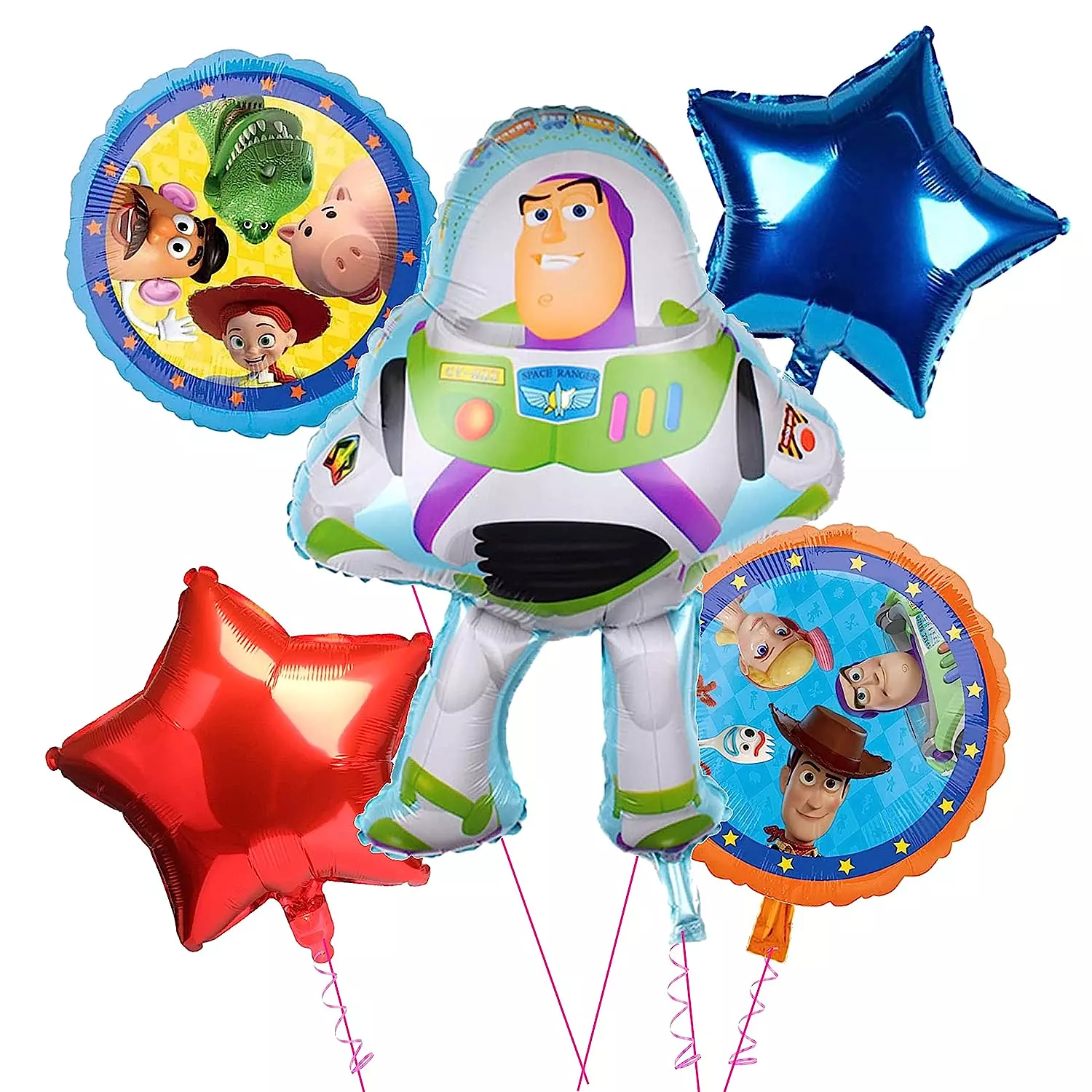 TOY STORY  Party Foil Balloons Set of 5 Pcs 0