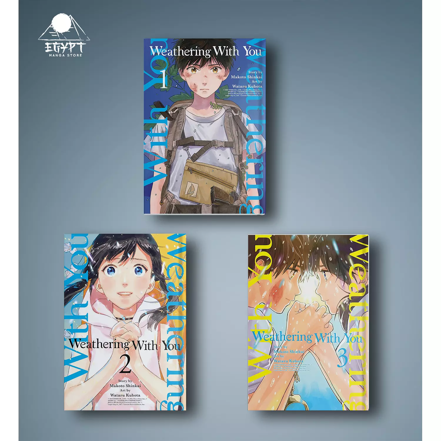 Weathering with you (full set 3 volumes) hover image