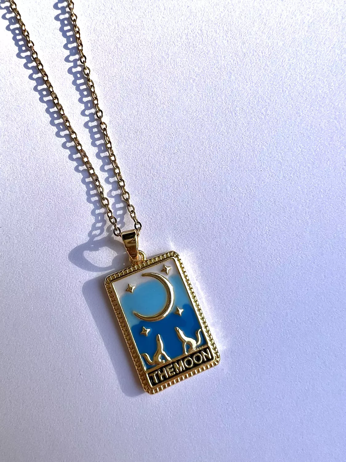 The Moon Card Necklace  hover image