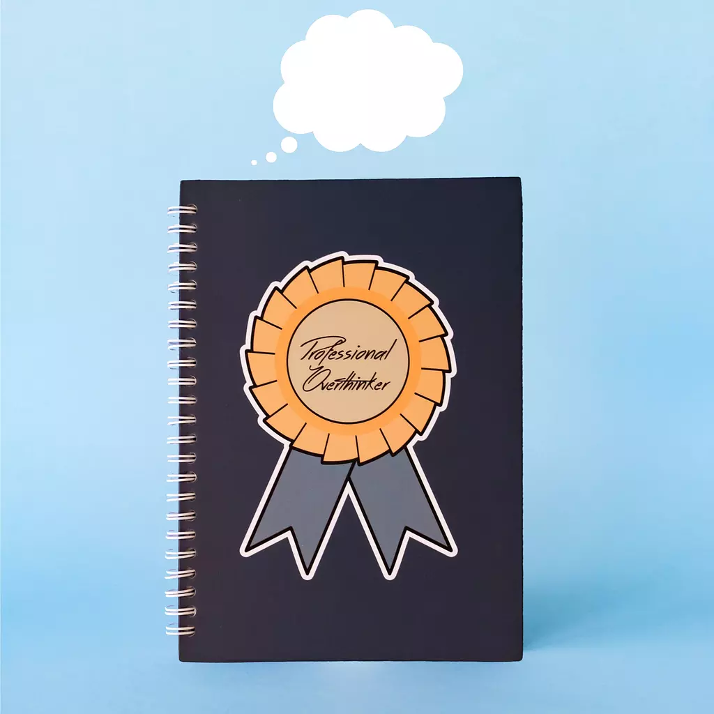 Professional Overthinker Notebook