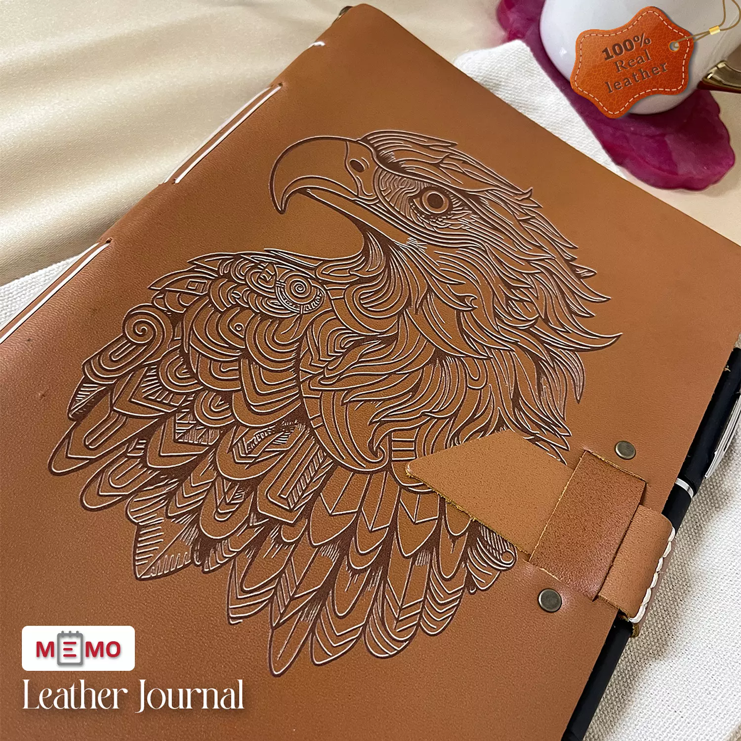 Memo Leather Journal (Real leather) 36